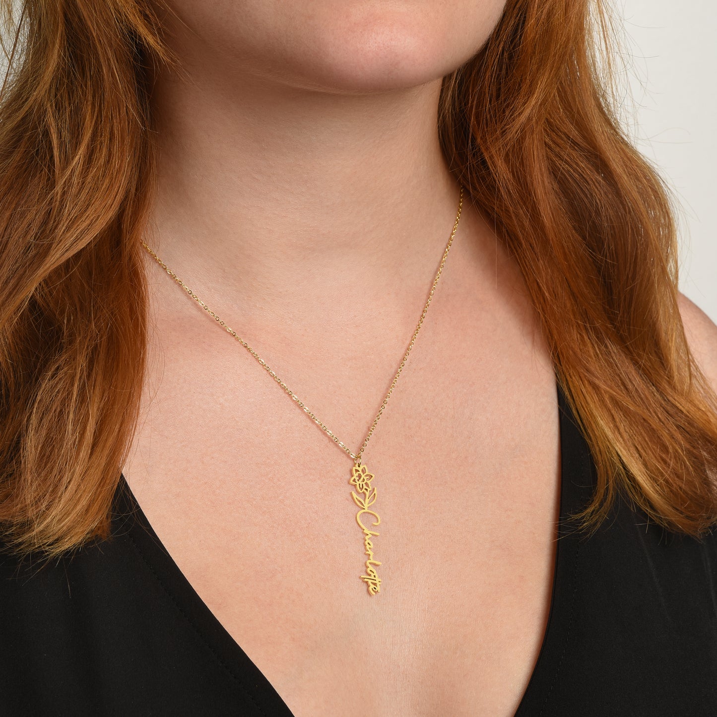 Will You Be My Bridesmaid | Personalized Birth Flower Necklace