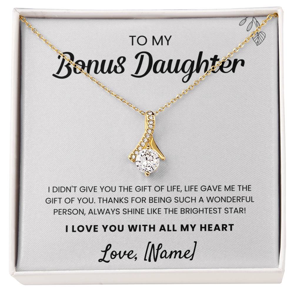 To My Bonus Daughter | Shine Like The Brightest Star | Personalize It