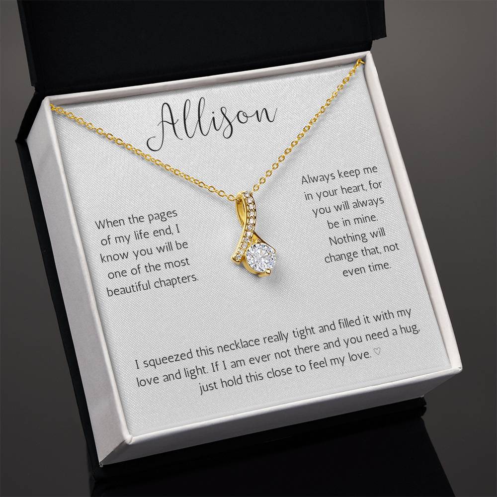 Personalized Necklace | Keep This Close To Your Heart