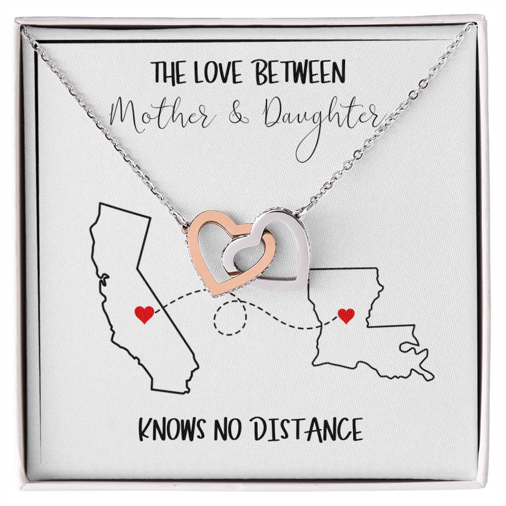 Mother & Daughter | Love Knows No Distance | Necklace