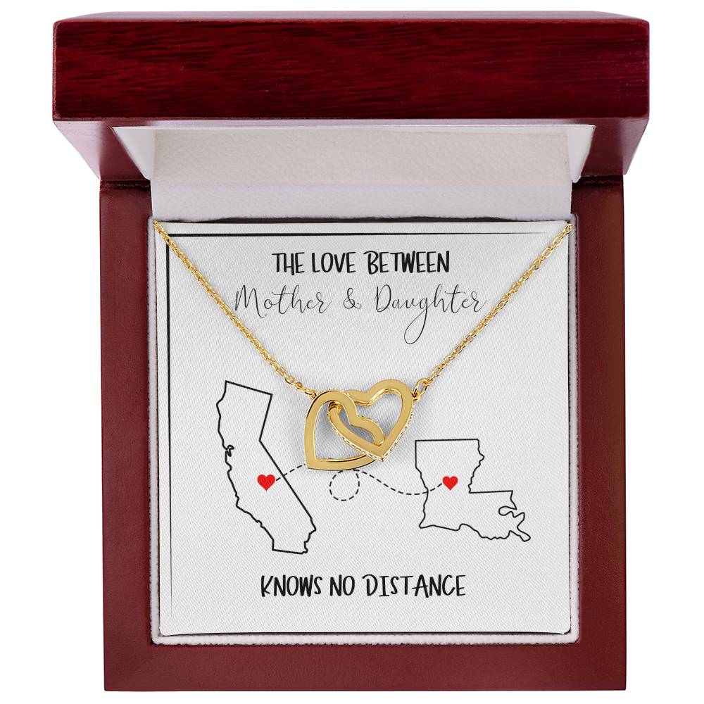 Mother & Daughter | Love Knows No Distance | Necklace