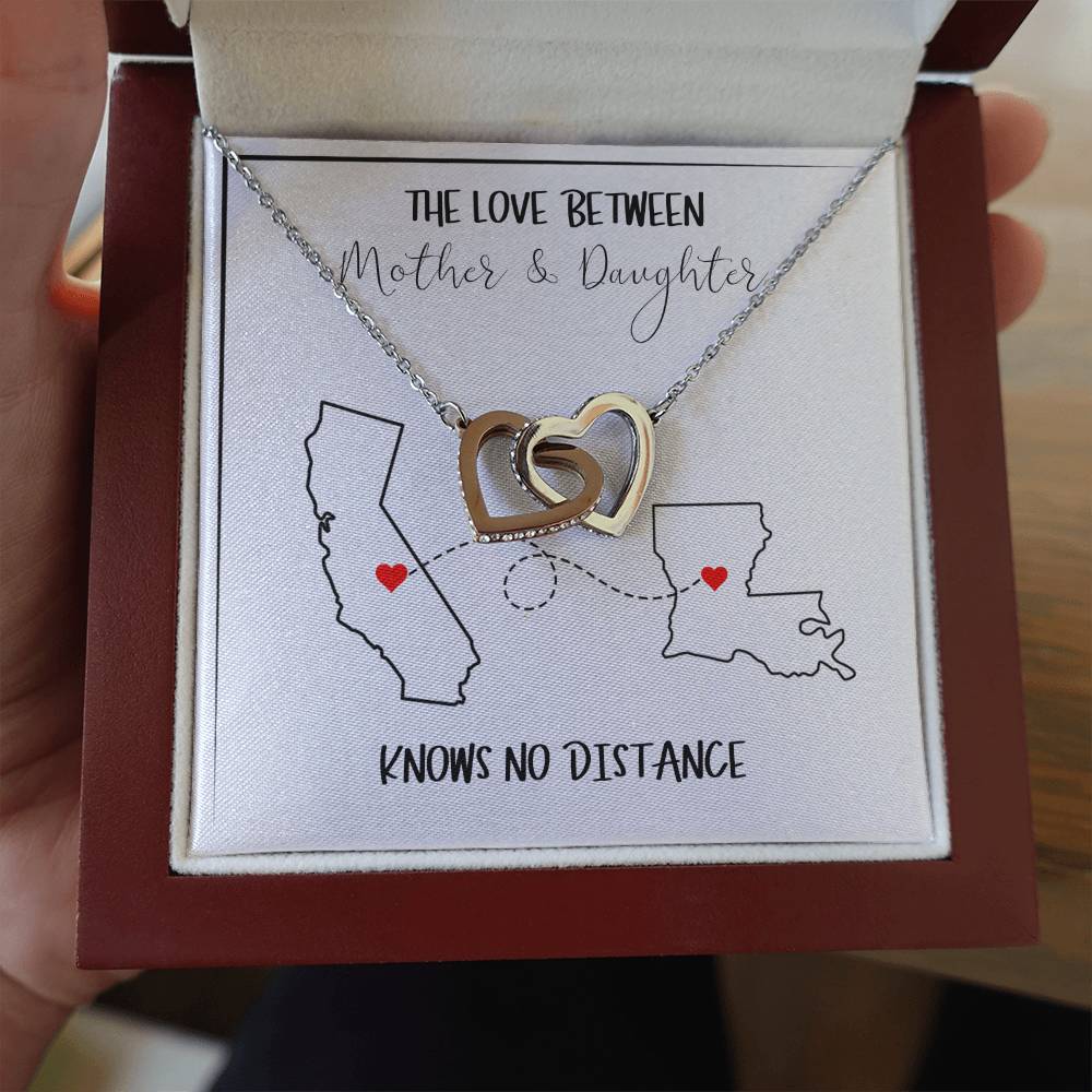 Mother & Daughter | Love Knows No Distance | Necklace