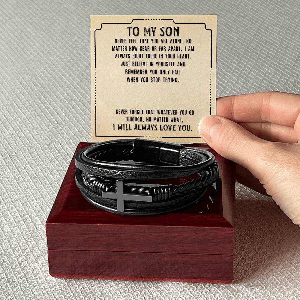 To My Son | I Will Always Love You | Cross Leather Band