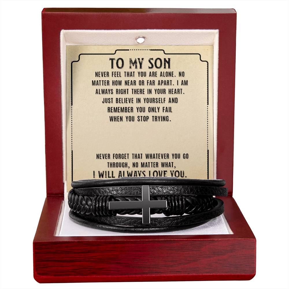 To My Son | I Will Always Love You | Cross Leather Band