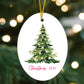 Christmas 2024 Oval Ornament