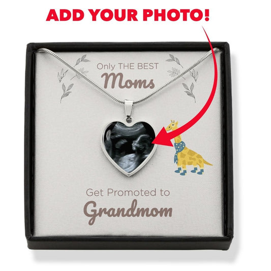 Sonogram Necklace for Grandmom