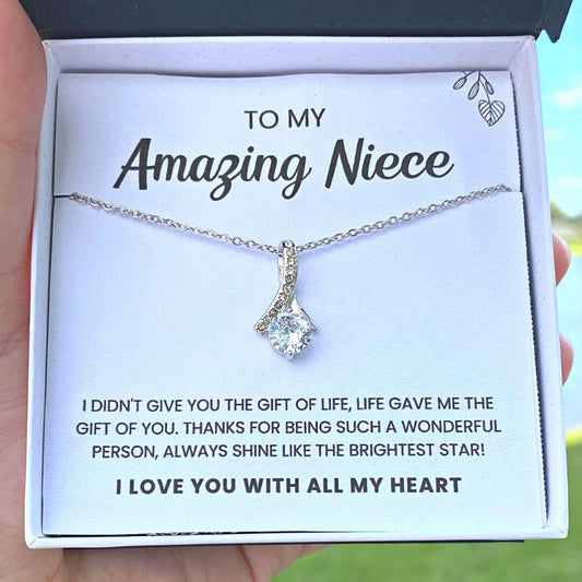 To My Amazing Niece | Shine Like The Brightest Star | Necklace