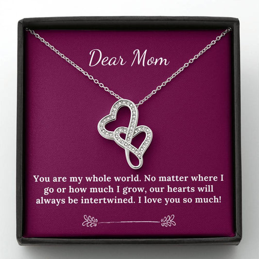 Dear Mom | Our Hearts Will Always Be Interwined | Necklace