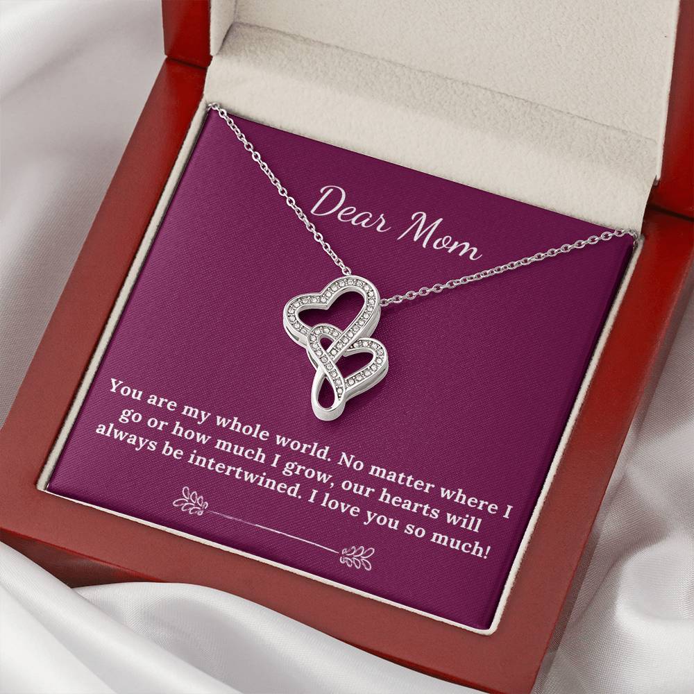 Dear Mom | Our Hearts Will Always Be Interwined | Necklace