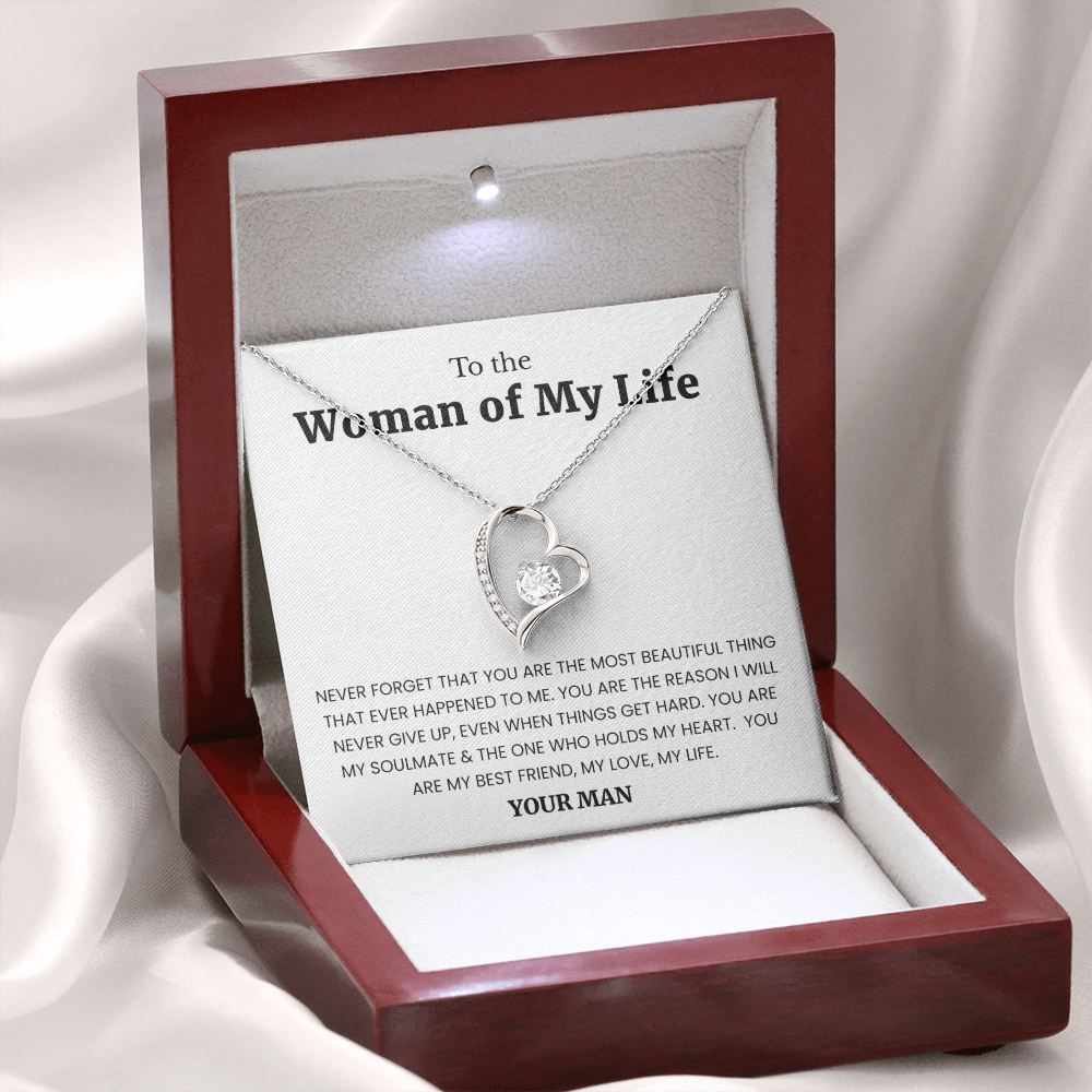 To The Woman Of My Life | You Are My Soulmate | Necklace