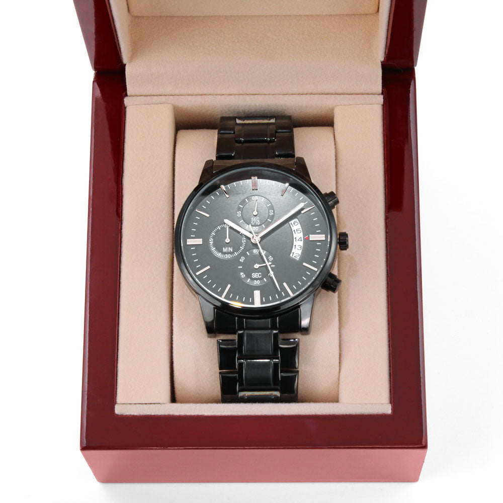 For Police Man Dad | Stainless Steel Watch