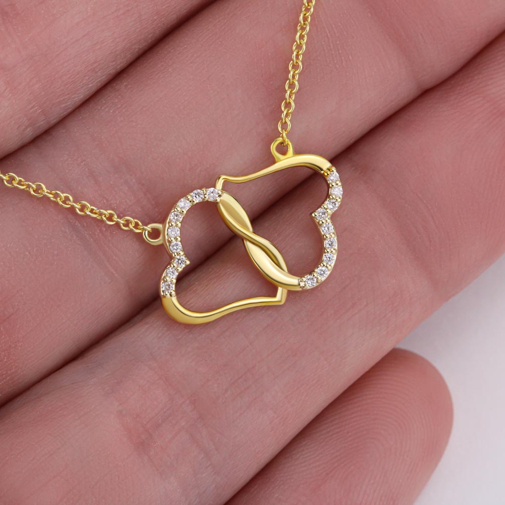 Solid Gold Necklace w/ 18 Real Diamonds | Personalize it Now!