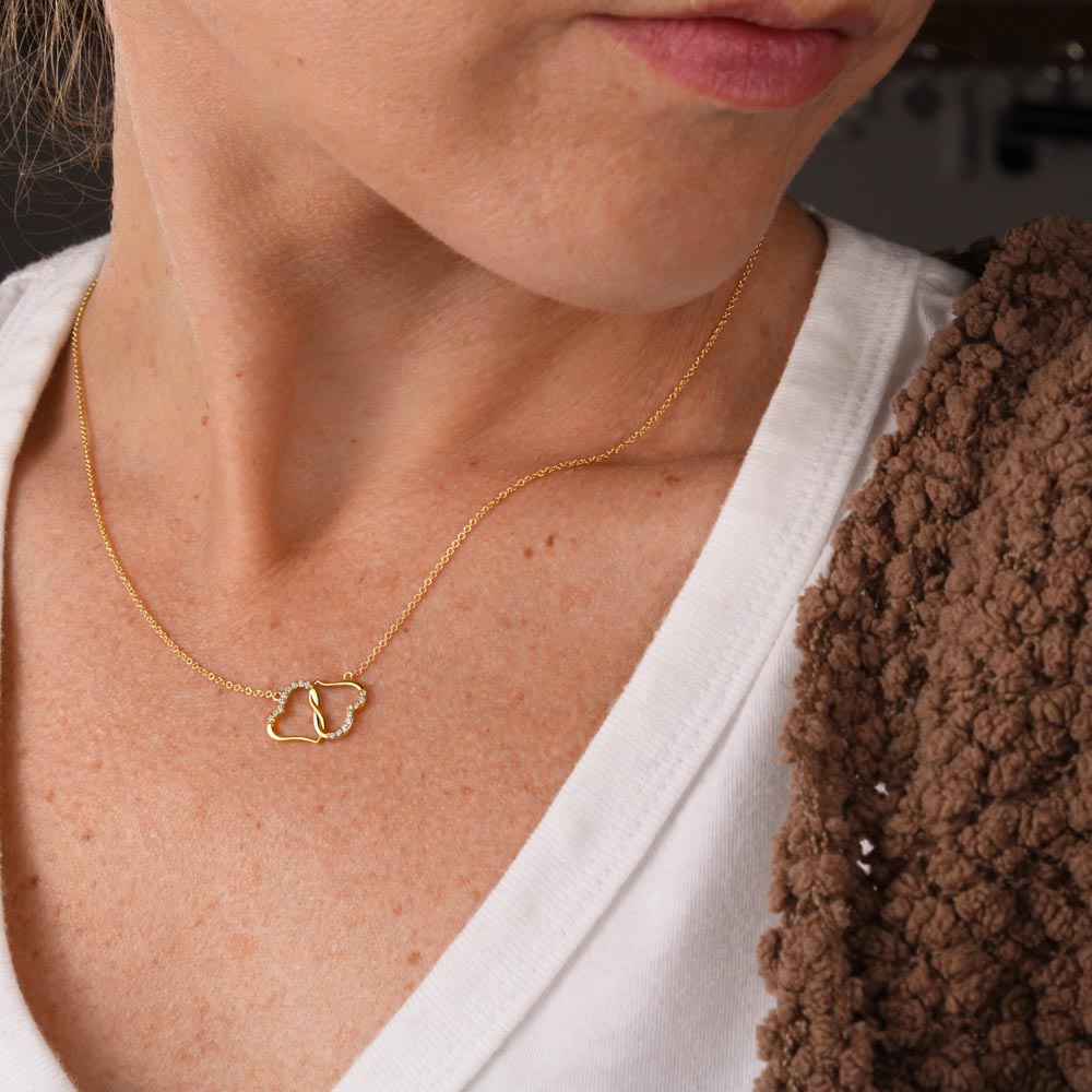 Solid Gold Necklace w/ 18 Real Diamonds | Personalize it Now!