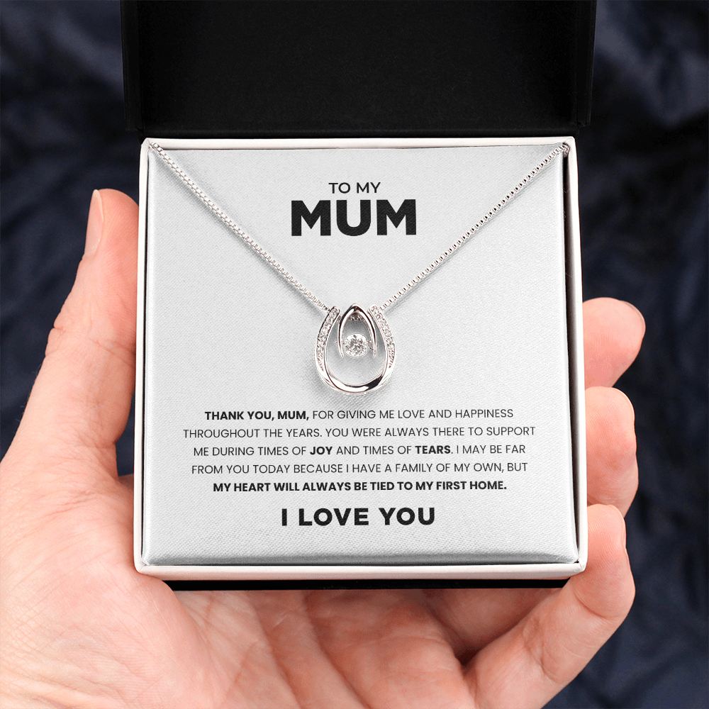 To My Mum | Thank You For The Love And Happiness | Necklace