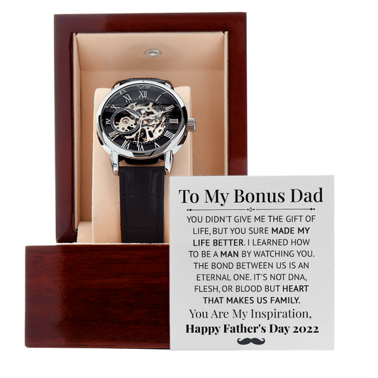 To My Bonus Dad | You Made Our Life Better | Watch