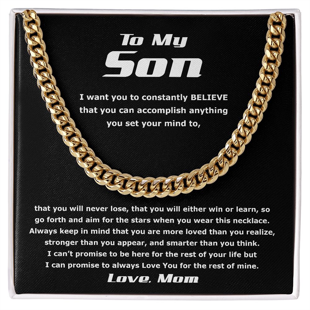 To My Son | I'll Always Love You | Necklace
