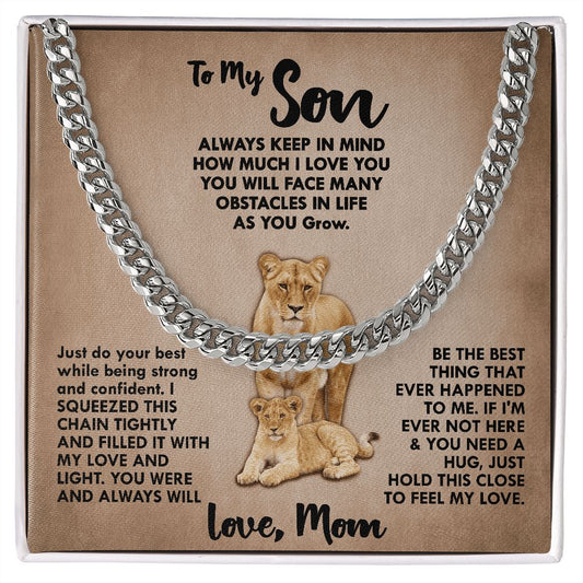To My Son | You Are The Best Thing That Happened To Me | Necklace