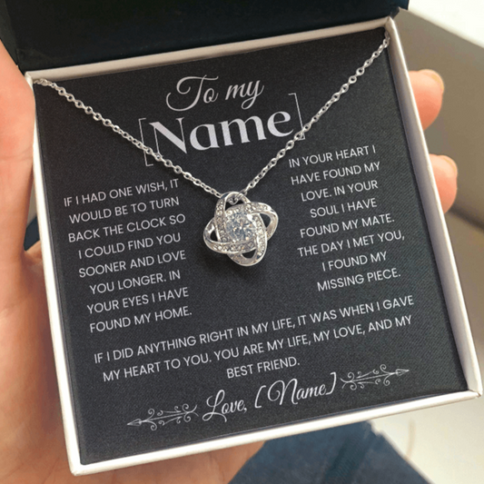 You Are My Missing Piece | Necklace | Personalize It Now