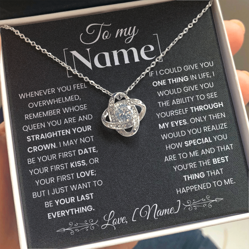 You Are Special To Me | Necklace | Personalize It Now