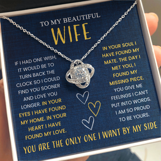 To My Beautiful Wife | You Are My Missing Piece | Necklace