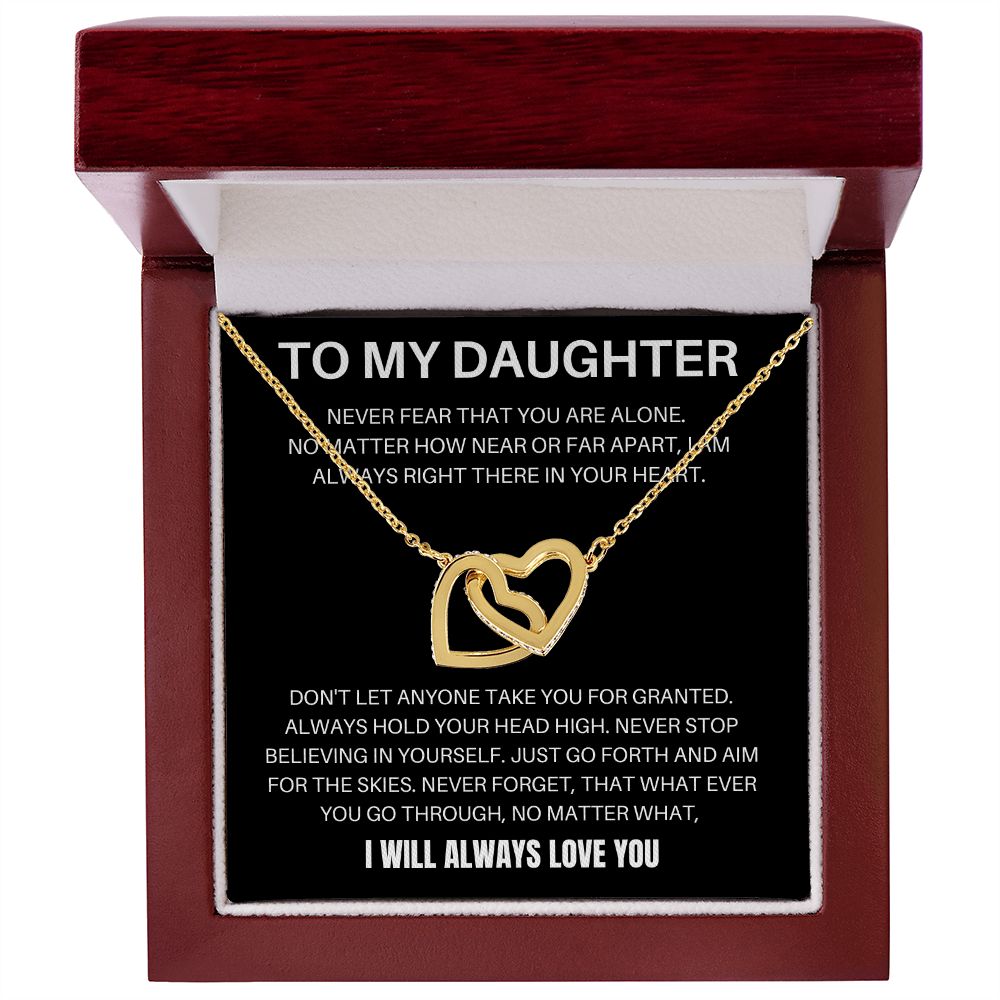 To My Daughter | Never Stop Believing In Yourself | Necklace