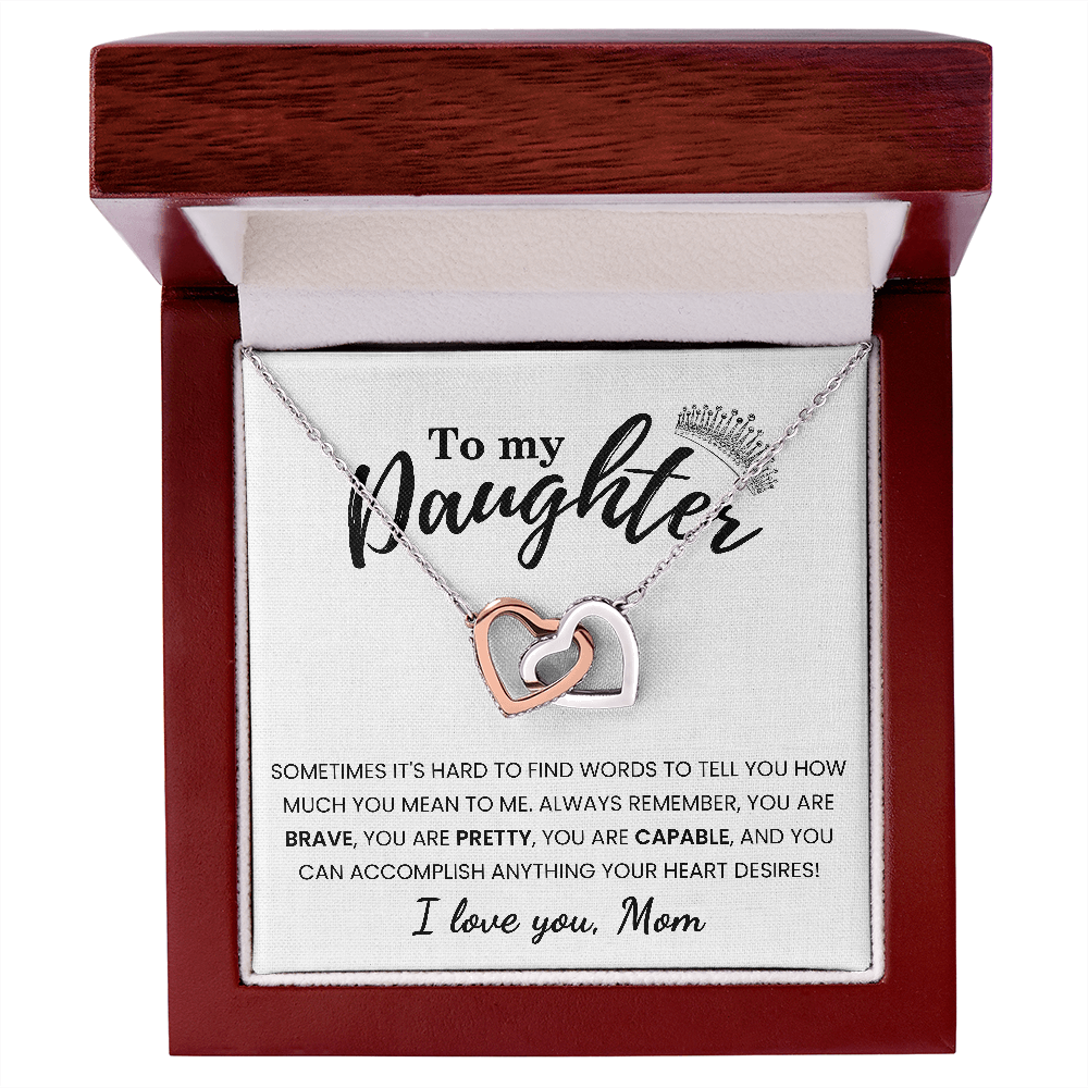 To My Daughter | You Mean So Much To Me | Necklace From Mom