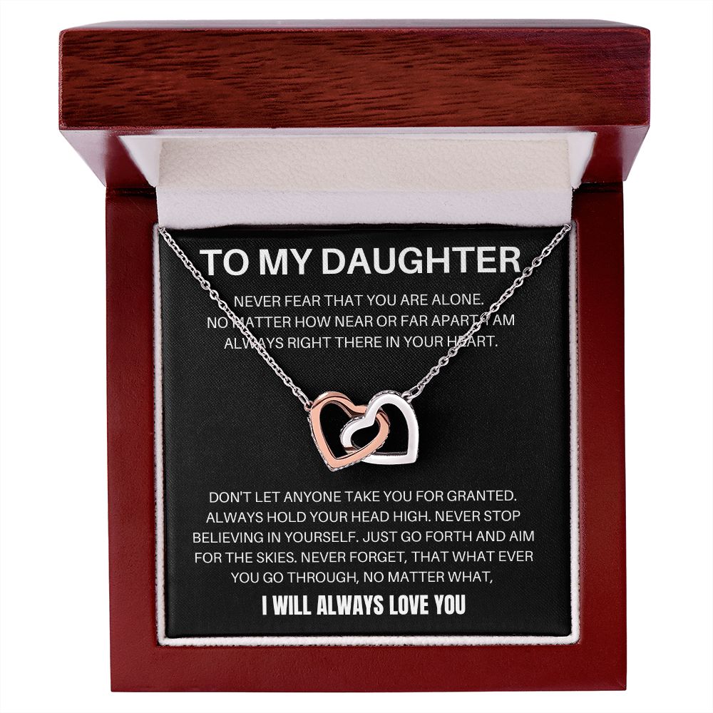 To My Daughter | Never Stop Believing In Yourself | Necklace