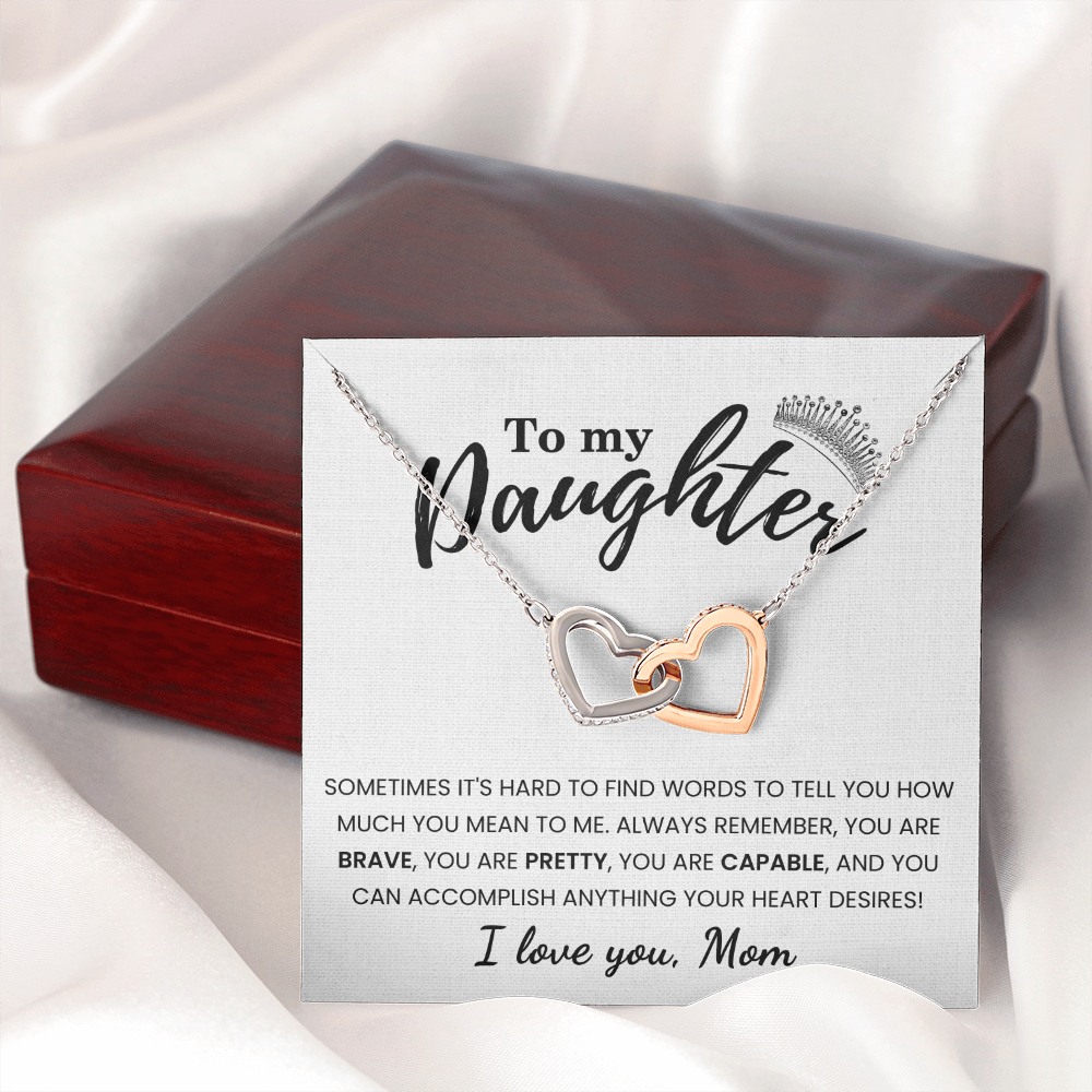 To My Daughter | You Mean So Much To Me | Necklace From Mom