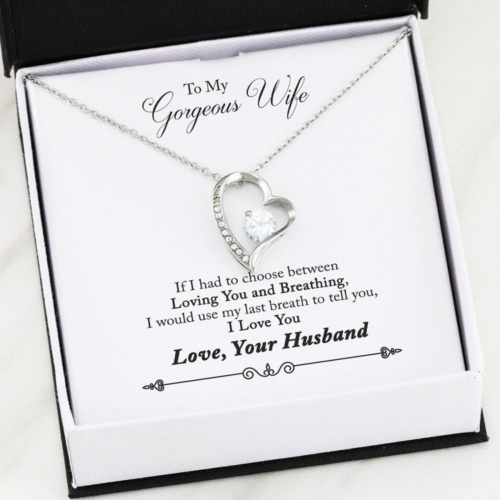 My Last Breath, Love Your Husband, Forever Love Necklace - Glitter By Kate Wild