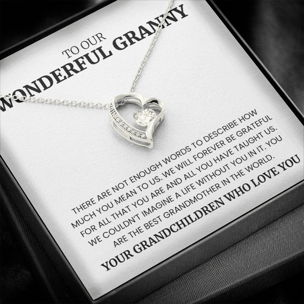 To Our Wonderful Granny | You Are The Best | Necklace