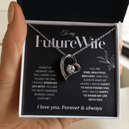 To My Future Wife | I Am Lucky To Have Found You | Necklace