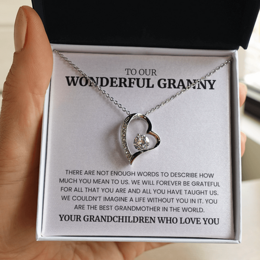 To Our Wonderful Granny | You Are The Best | Necklace