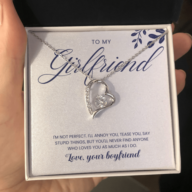 To My Girlfriend | I Love You | Necklace