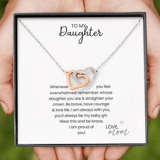 To My Daughter | Be Brave | Necklace
