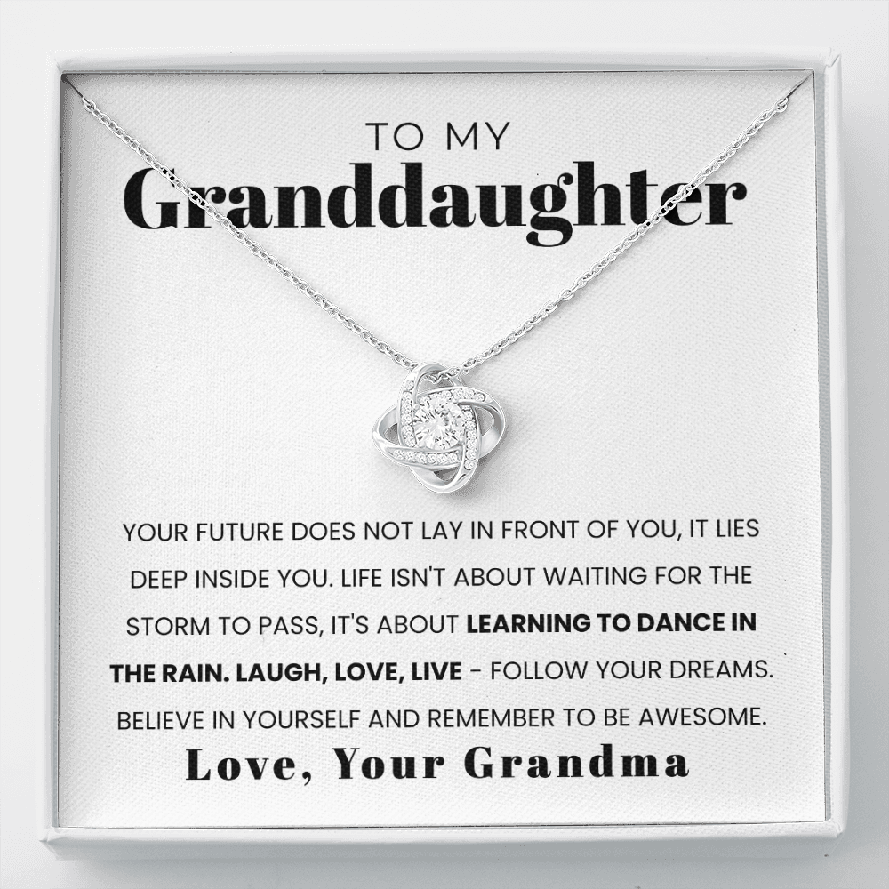 To My Granddaughter | Follow Your Dreams | Necklace