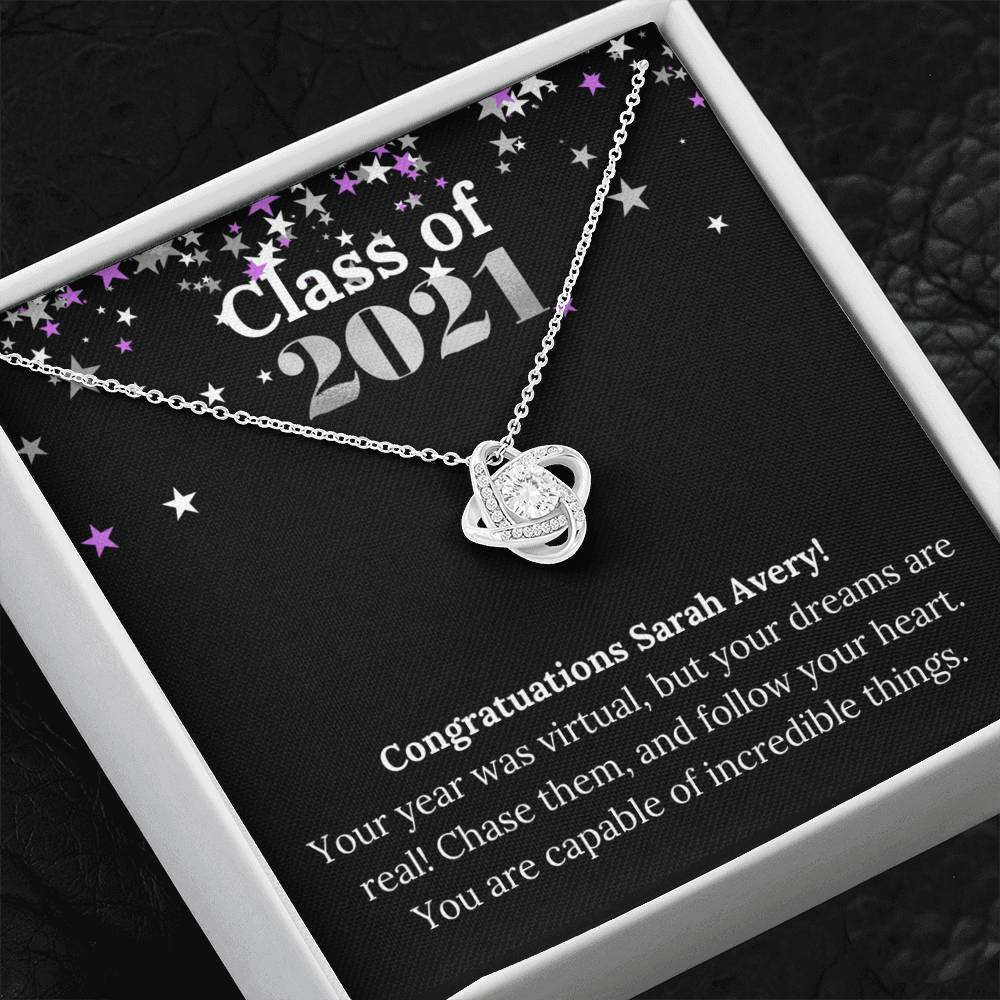 Personalized Graduation Necklace - ADD THEIR NAME