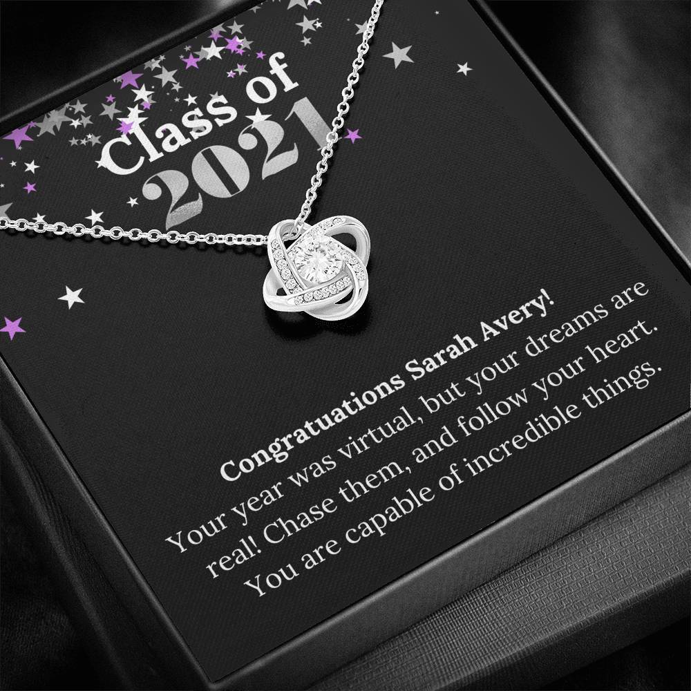 Personalized Graduation Necklace - ADD THEIR NAME