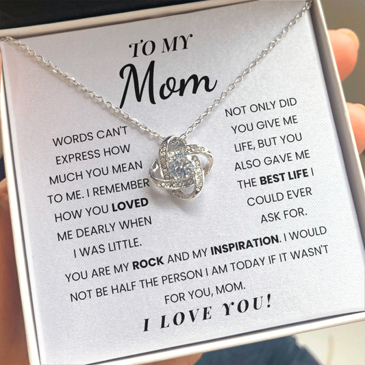 To My Mom | You Mean So Much To Me | Necklace