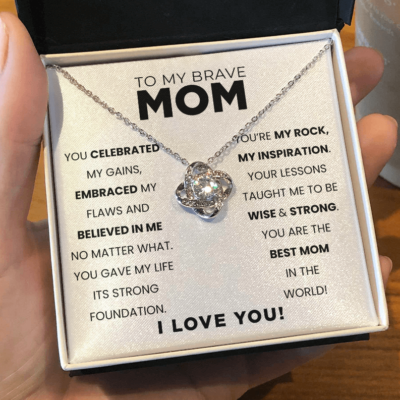 To My Brave Mom | You're My Inspiration | Necklace