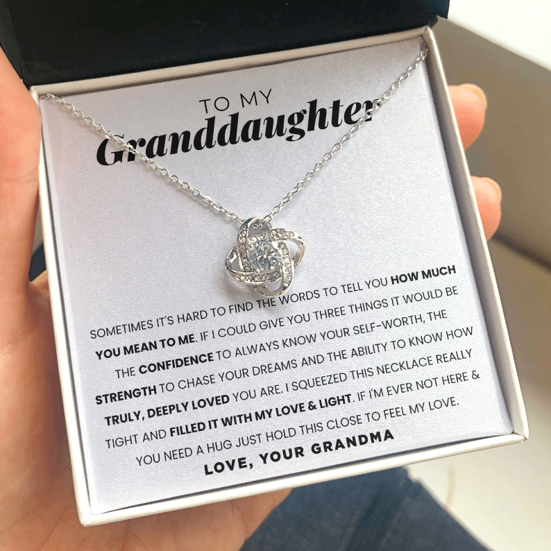 To My Granddaughter | You Mean So Much To Me | Necklace