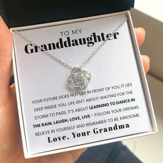 To My Granddaughter | Follow Your Dreams | Necklace