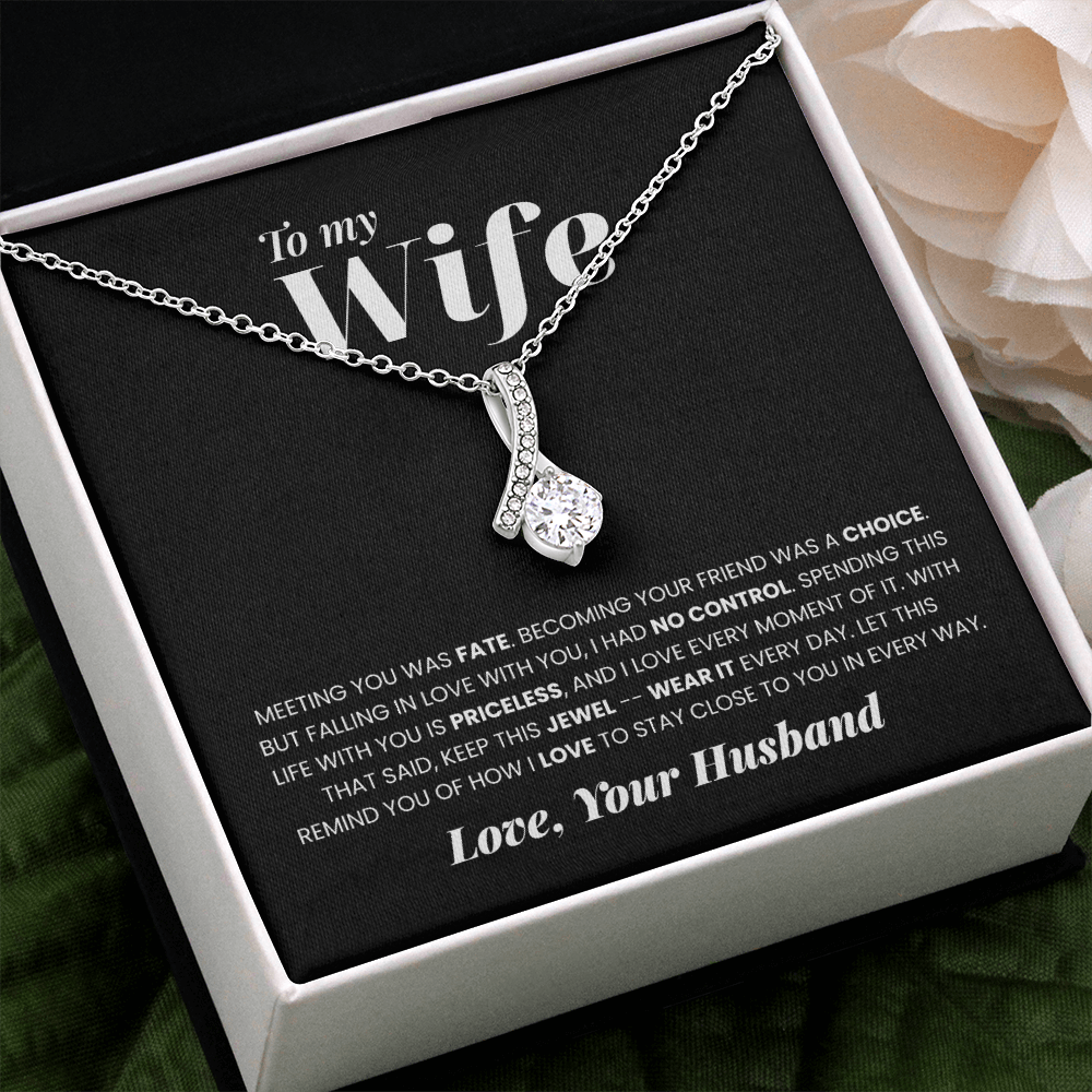 To My Wife | Meeting You Was Fate | Necklace