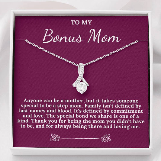 To My Bonus Mom | It Takes Someone special To Be a Step-Mom | Necklace