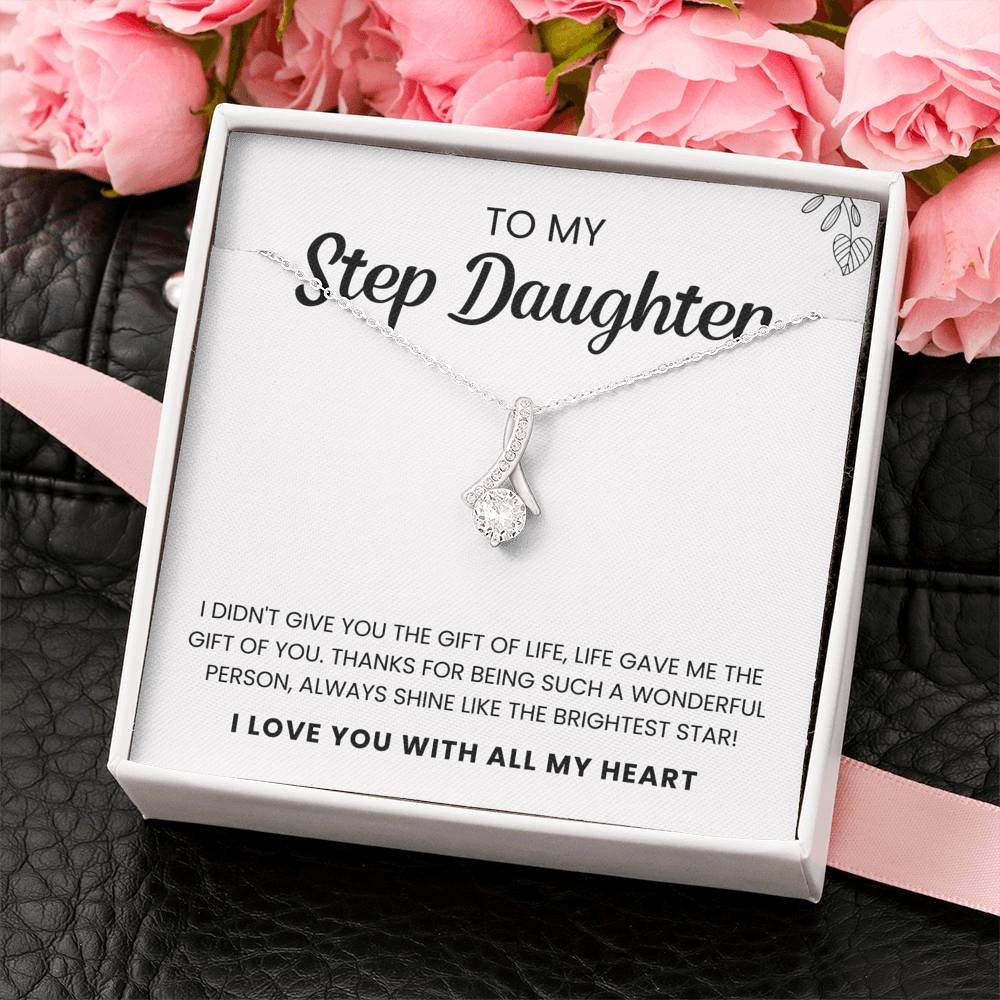 To My Step Daughter | Shine Like The Brightest Star | Necklace