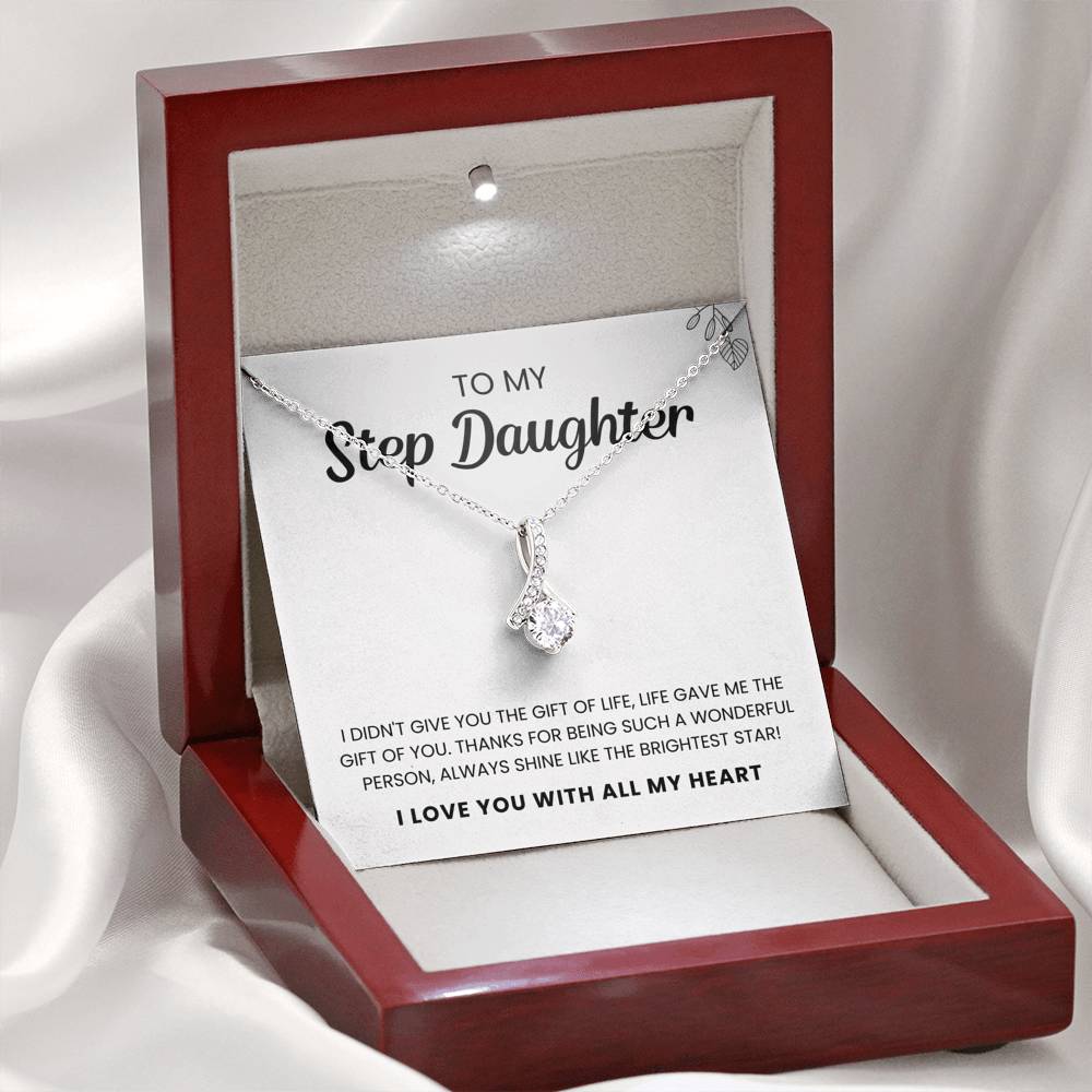 To My Step Daughter | Shine Like The Brightest Star | Necklace