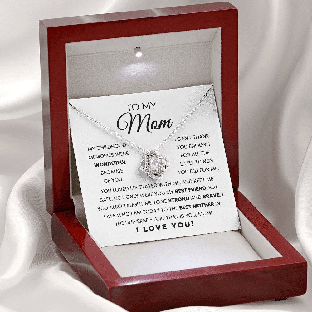 To My Mom | You Are The Best | Necklace