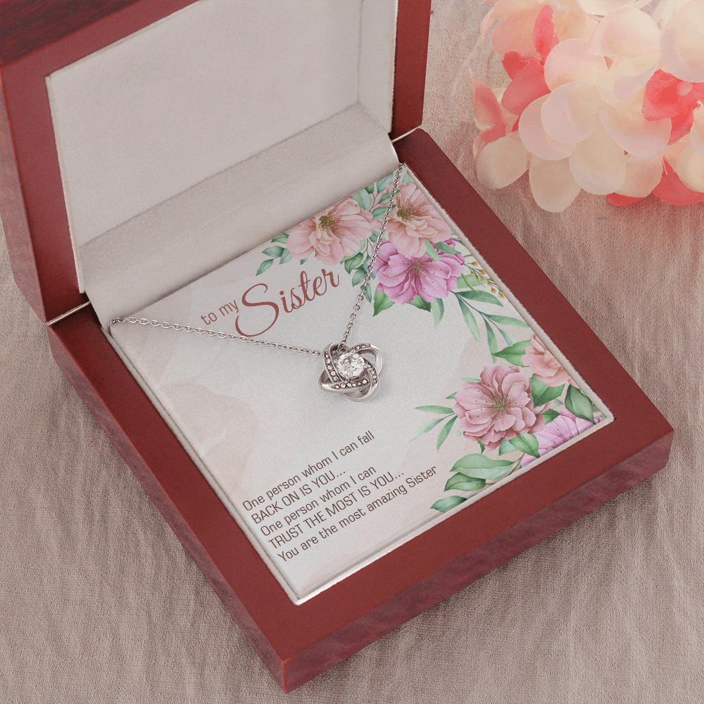 To My Sister | You Are The Most Amazing Sister | Necklace