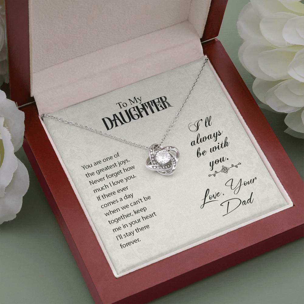 To My Daughter | I'll Always Be With You | Necklace