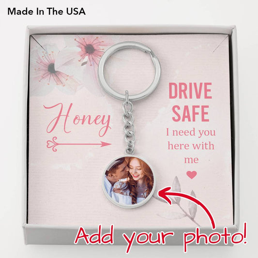 Drive Safe | Personalized Key Chain